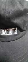 Y-H RAPTURE キャップ帽子 ブラック　フリーサイズ LibrAbo_画像6