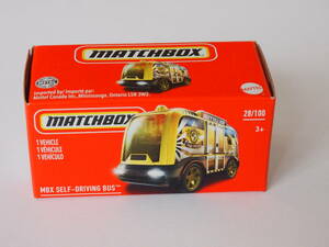 MATCHBOX 2020 28/100　MBX SELF-DRIVING BUS