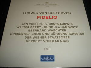 希少 カラヤン ベートーヴェン フィデリオ ヴィッカーズ ルートヴィヒ ヤノヴィッツ ウィーン ライヴ 1962 Beethoven Fidelio Karajan Live
