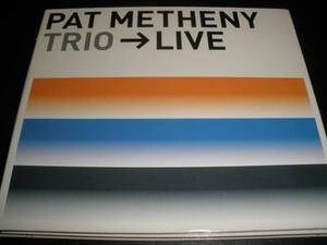 2CD パット メセニー トリオ ライヴ TRIO→LIVE 1999 2000 デジパック Pat Metheny LIVE