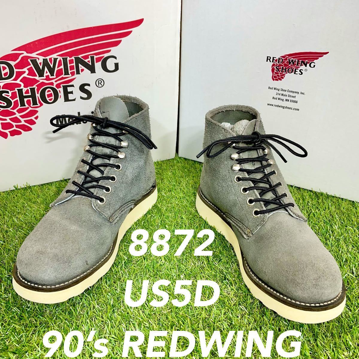 安心品質0962】箱付8173レッドウイングブーツ7EE送料込REDWING WEB限定