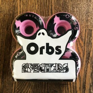 Welcome ウェルカム 【ORBS SPECTERS SOLID】 53mm99A Pink/White Swirl ピンクマーブル 新品正規品 スケートボードウィール