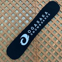 OGASAKA オガサカ 【KNIT COVER】 BLACK 黒 SM(138 - 148cm) 新品正規 ソールカバー ニットカバー_画像2