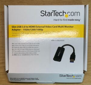 StarTech.com USB 3.0 - HDMI変換アダプタ スリムタイプ USB32HDES