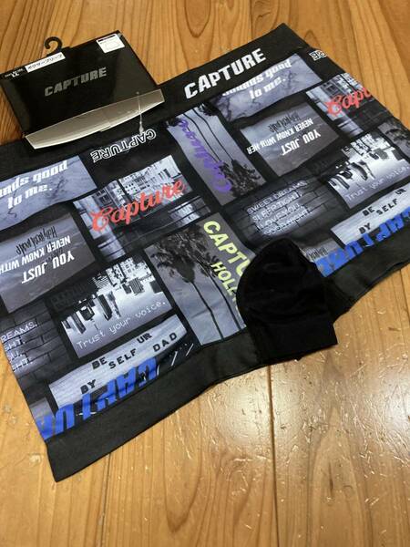 新品即決送料無料♪CAPTURE前閉じ成型ボクサーブリーフ LLサイズ