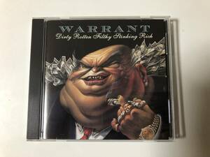 ウォレント　マネー・ゲーム　ボーナストラック2曲収録　WARRANT　DIRTY ROTTEN FILTHY STINKING RICH　2019年再発盤　日本盤　LAメタル