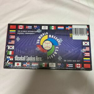 UPPER DECK 06 WORLD BASEBALL CLASSIC card set unopened BOX WBC 2006ichi low baseball card box BBM excepting upper tek