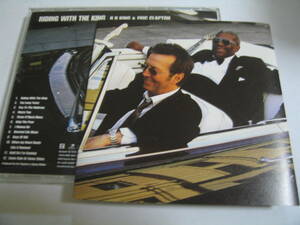  less scratch domestic CD happy . machine .! B.B. King & Eric *klap ton B.B. KING & ERIC CLAPTON / RIDING WITH THE KING /zs