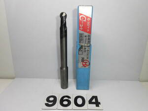 9604 R6(Φ12)-SΦ14-ニゲ100位 HITACHI 超硬 ボールエンドミル 美品