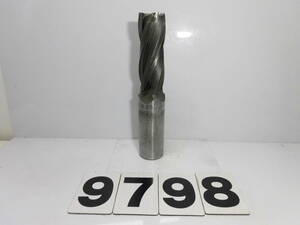 9798 Φ18-20-50-105位 小欠け有 刃部超硬エンドミル 大径