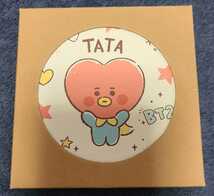 BTS 防弾少年団 BT21公式グッズ LINEフレンズ 吸水コースター　TATA　テヒョン テテ キムテヒョン V_画像3