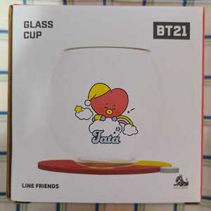 BTS 防弾少年団 BT21公式グッズ LINEフレンズ コップ 320ml＆コースターセット TATA テヒョン テテ キムテヒョン V