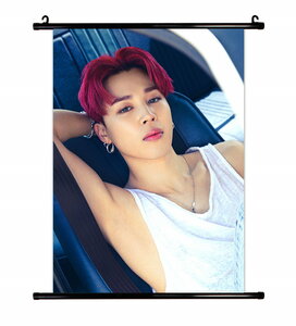 BTS bulletproof boy .jiminButter goods ta the best Lee cloth poster approximately 41cm×57cm (B)