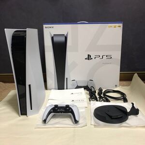 PlayStation 5 本体 CFI-1000A01 ディスクドライブ搭載 通常版 PS5 中古完品 旧型番