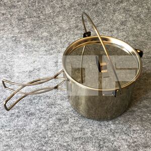 スノーピーク ケトル No.1 CS-068 0.9L GOLDEN BROWN