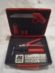 CARPENTER CLUB ツールセット　マイナスドライバー　ペンチ　のこぎり　ハンマー