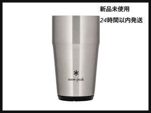 スノーピーク サーモタンブラー 470 シルバー タンブラー snow peak