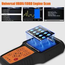 ☆新品 ☆☆送料無料☆ FOXWELL NT650 OBD2 自動スキャナー ABSエアバッグ SAS EPB DPF TPMS オイルリセット ODB2 車診断ツール_画像2