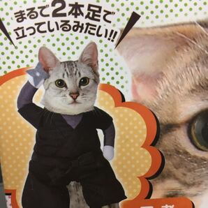 激かわ♪猫用 忍者 コスプレ 立ってるみたい♪ 前足通すだけ♪ ♪かわいい♪
