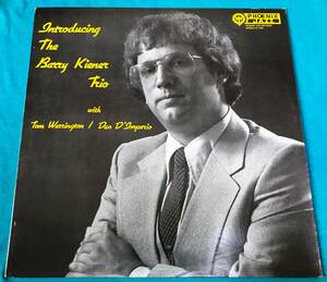 LP●The Barry Kiener Trio / Introducing The Barry Kiener Trio USオリジナル盤LP1002 MASTER BY VAN GELDER刻印