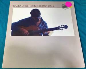 LP●Dave Onderdonk / Close Call USオリジナル盤Q1005