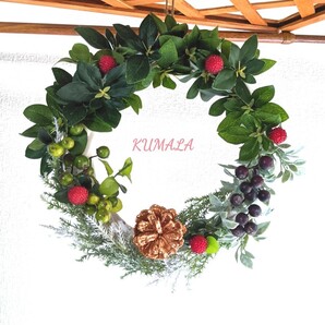 クリスマス・シンプルリース♪