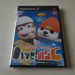 PS2 ソフト 新品未開封品 未使用 マクドナルドオリジナル ハッピーディスク 送料無料★
