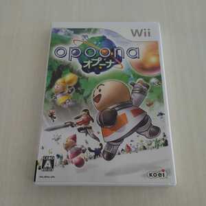 Wii ソフト オプーナ opoona レア 完品 美品 動作確認済 送料無料★