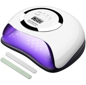 120W UV LED ネイルドライヤー ジェルネイル LEDライト 硬化ライト