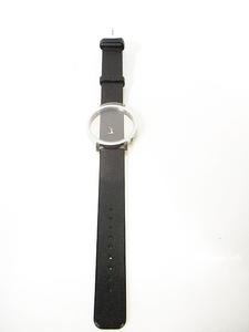 KENJIRO SANO 腕時計 クォーツ 3針 黒 ブラック シルバー ジャンク品 ZX その他