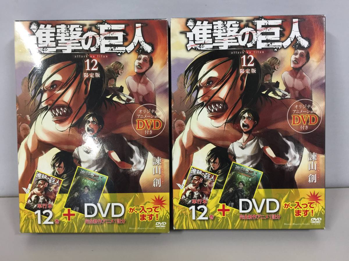 無料配達 12巻 進撃の巨人 30冊 限定版 未開封 イルゼの手帳 Dvd付き 少年 Labelians Fr