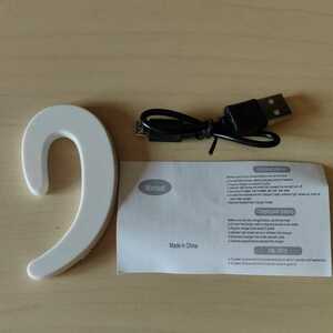 *iPhon Bluetooth Android music very convenient wireless earphone white 