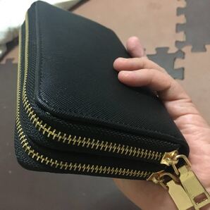 大容量長財布 ダブルファスナー長財布 男女兼用 ロングウォレット 2つファスナー大容量 新品 レディース メンズ 長財布