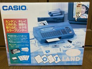 【通電のみ確認・ジャンク扱い】 CASIO POSTLAND HV-120 ハガキカラープリンター カシオ ポストランド