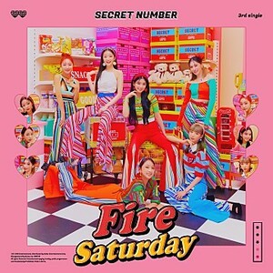 ◆SECRET NUMBER 3rd single 『Fire Saturday 』直筆サイン非売CD◆韓国