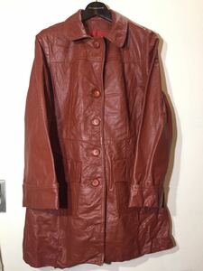 60's 70's 80's old vintage USA AMERICA NEW YORK Leather Jackets coat 14 リアル レザー ジャケット コート オールド ビンテージ