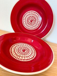 24cm パスタ皿 スープ皿 1枚 ポーランド食器 ポーリッシュポタリー マヌファクトゥラ
