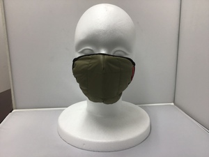  back surface fleece down manner mask 1P HDL-MSK-008 khaki 