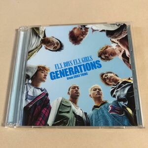 GENERATIONS from EXILE TRIBE MaxiCD+DVD 2枚組「F.L.Y. BOYS F.L.Y. GIRLS」