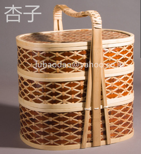 小物入れ籠 茶具收納盒 竹製品 竹籠 茶道 漆器 竹細工 收納 竹工芸