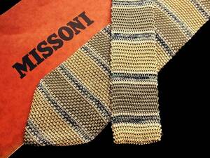 *:.*:[ new goods N]2195 [ knitted tie ] Missoni [ color. ...*MISSONI] necktie 