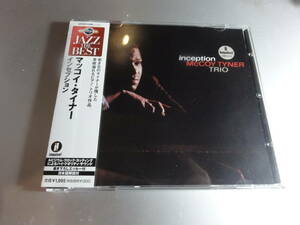 MCCOY TYNER TRIO 　　　マッコイ・タイナー　　 INCEPTION　　 帯付き国内盤　　24Bitリマスター