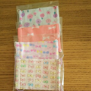 子供用 ガーゼマスク ハンドメイド(1)