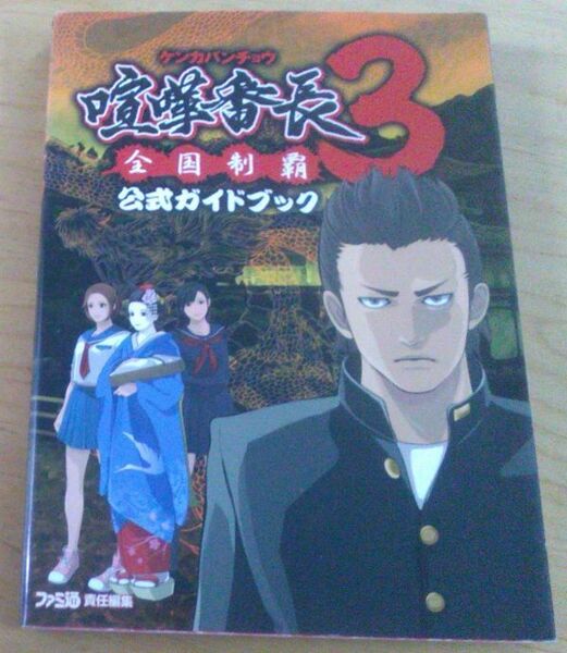 【送料込・追跡番号有】 　喧嘩番長 3 公式ガイドブック