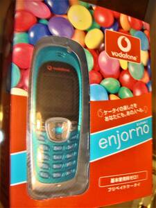 ★ボーダフォン★プリペイド携帯 enjorno V101D 三菱電機 エンジョルノ★VODAFONE★ No.12,341★