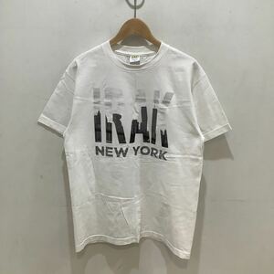 IRAK アイラック NEWYORK ニューヨーク Tシャツ ホワイト サイズM 526654