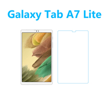 Galaxy Tab A7 Lite 強化ガラスフィルム 指紋防止飛散防止気泡防止エアレース加工 自動吸着 高硬度9H 高透過率_画像1