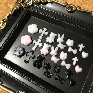 ゆめかわパーツ 1セット10個 330円 ハンドメイド
