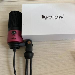 FIFINE K669 USBマイク コンデンサーマイク PS4 PC Skype 音量調節可能 マイクスタンド付属