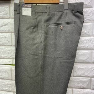 [kospa максимально высокий ] новый товар не использовался супер-скидка / Golf брюки мужской слаксы / размер 91/ бежевый серый /1ta Xsara Sara ткань /EXCELLENT FOR MEN